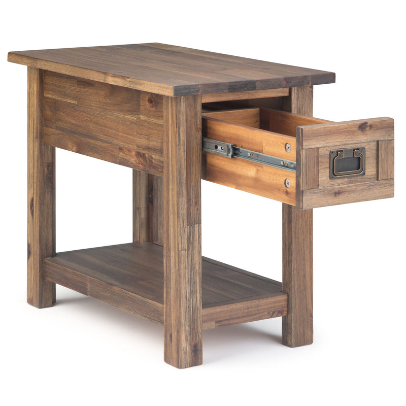 Monroe - Handcrafted Side Table - R&R Furniture Gallery (Fountain Valley, CA)