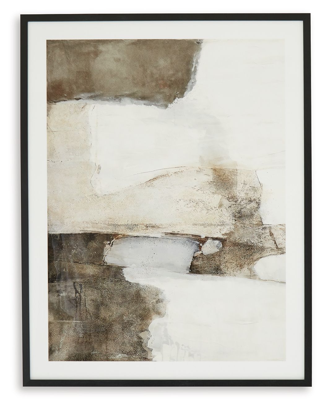 Aldricton - Wall Art - Brown / White - R&R Furniture Gallery (Fountain Valley, CA)