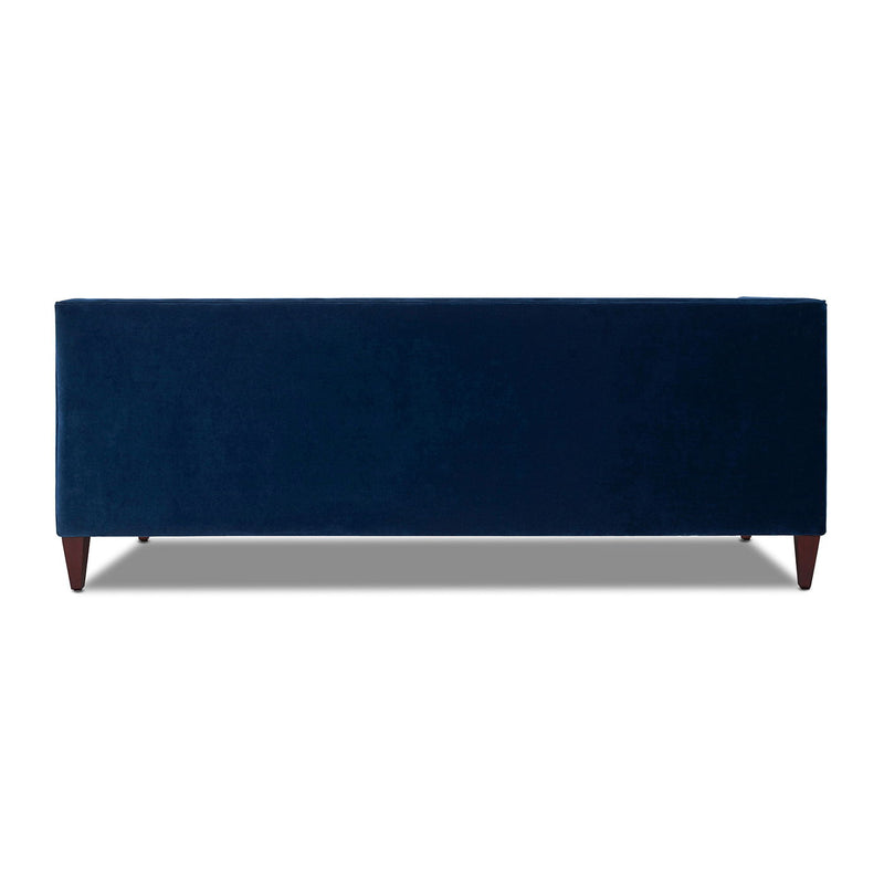 Jack - Modern Tuxedo Tufted Sofa - Navy Blue - R&R Furniture Gallery (Fountain Valley, CA)