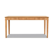 Dumont - Modern Farmhouse 1 Drawer Fluted Home Office Writing Desk - Natural Blonde - R&R Furniture Gallery (Fountain Valley, CA)