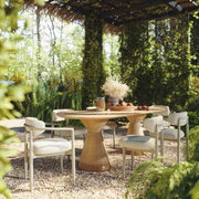 Annika - Outdoor Dining Side Chair - R&R Furniture Gallery (Fountain Valley, CA)