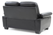 Glory Furniture Marta stationary loveseat with plush fabric upholstery and cushioned seats, ideal for cozy living rooms.