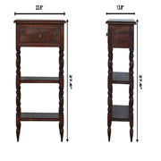 Turned Legs Side Table - R&R Furniture Gallery (Fountain Valley, CA)
