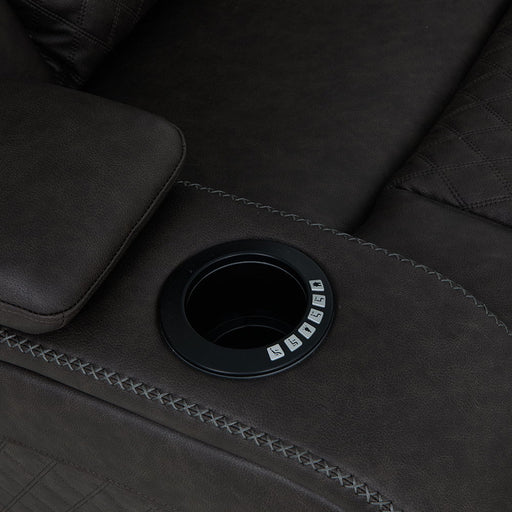 Wendell - Power Motion Recliner With Storage, USB & LED - Dark Gray - R&R Furniture Gallery (Fountain Valley, CA)