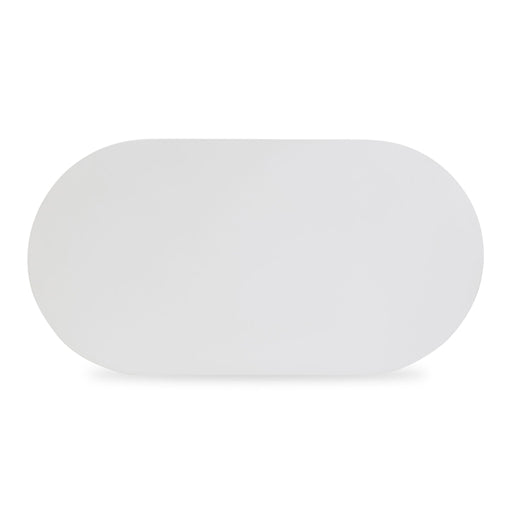 Nara - Indoor / Outdoor Concrete Dining Table - Pure White - R&R Furniture Gallery (Fountain Valley, CA)