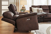 Bleckley - Power Reclining Sofa With Adjustable Headrest - R&R Furniture Gallery (Fountain Valley, CA)