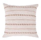 Melange - Lago Pillow - Ivory / Natural - R&R Furniture Gallery (Fountain Valley, CA)