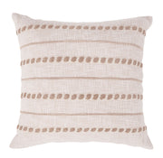 Melange - Lago Pillow - Ivory / Natural - R&R Furniture Gallery (Fountain Valley, CA)