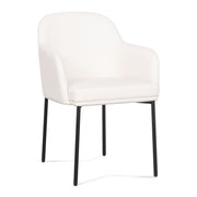 Pair of Sydney armchairs by TOV Furniture, stylish comfortable chairs with modern design, set of two for living room decor.