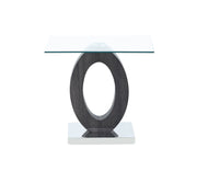Tracker - End Table - Brown White - R&R Furniture Gallery (Fountain Valley, CA)