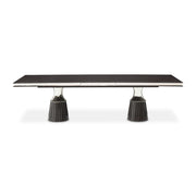 Carmela - Double Pedestal Dining Table - R&R Furniture Gallery (Fountain Valley, CA)