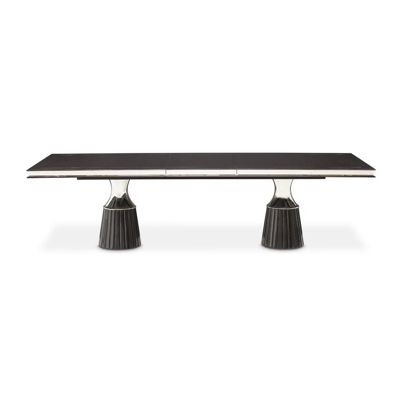Carmela - Double Pedestal Dining Table - R&R Furniture Gallery (Fountain Valley, CA)