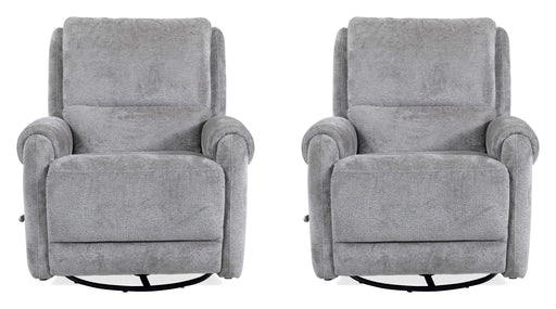 Gentry - Manual Swivel Glider Recliner - R&R Furniture Gallery (Fountain Valley, CA)
