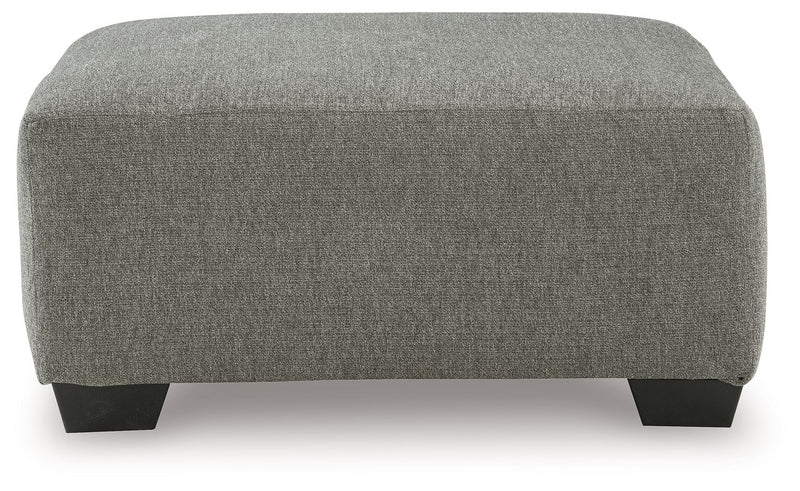 Clarington - Oversized Accent Ottoman - Greystone - R&R Furniture Gallery (Fountain Valley, CA)