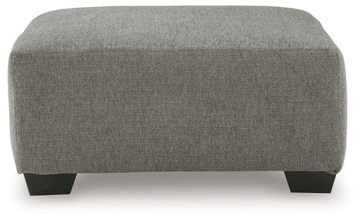 Clarington - Oversized Accent Ottoman - Greystone - R&R Furniture Gallery (Fountain Valley, CA)