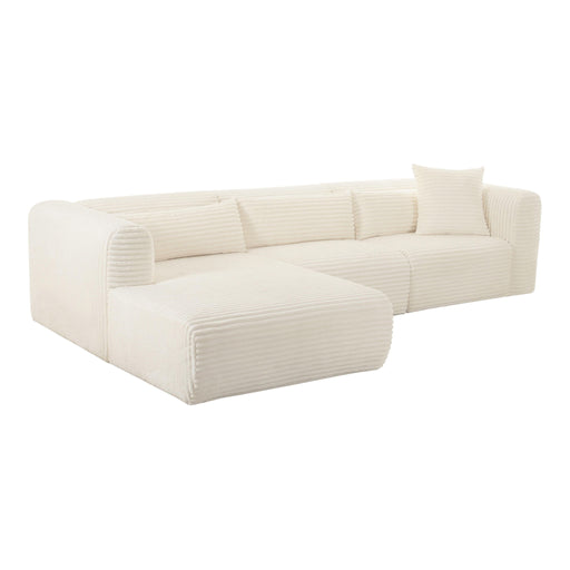 Tarra - Fluffy Oversized Corduroy Modular Sectional - R&R Furniture Gallery (Fountain Valley, CA)