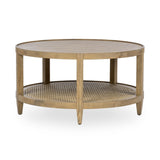 Devin - Solid Wood Round Table - R&R Furniture Gallery (Fountain Valley, CA)