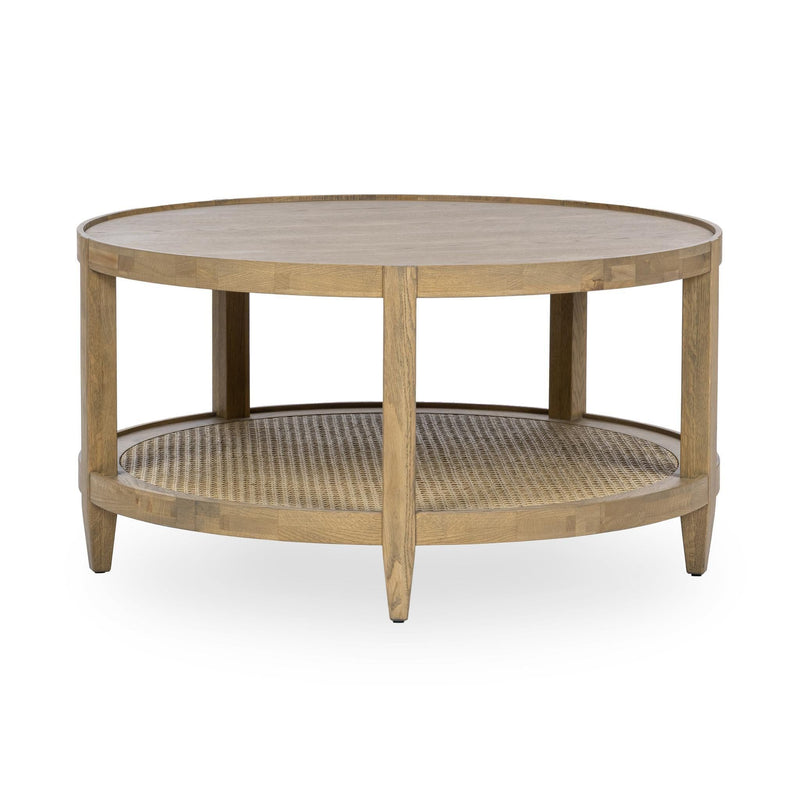 Devin - Solid Wood Round Table - R&R Furniture Gallery (Fountain Valley, CA)