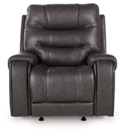 Femley - Rocker Recliner - Smoke - R&R Furniture Gallery (Fountain Valley, CA)