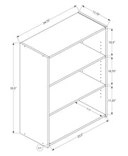 Bookshelf, Bookcase, 4 Tier, For Office, Transitional - R&R Furniture Gallery (Fountain Valley, CA)
