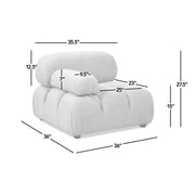 Marcel - Bubble Modular Modern Lounge Arm Chair - R&R Furniture Gallery (Fountain Valley, CA)