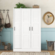 3 Door Shutter Wardrobe & Shelves - R&R Furniture Gallery (Fountain Valley, CA)