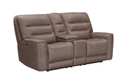 Parker Living Lawson power reclining 3-piece sofa set with plush cushions and modern design for comfortable living room seating.