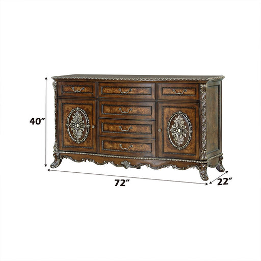 Devany - Dresser - Cherry - R&R Furniture Gallery (Fountain Valley, CA)