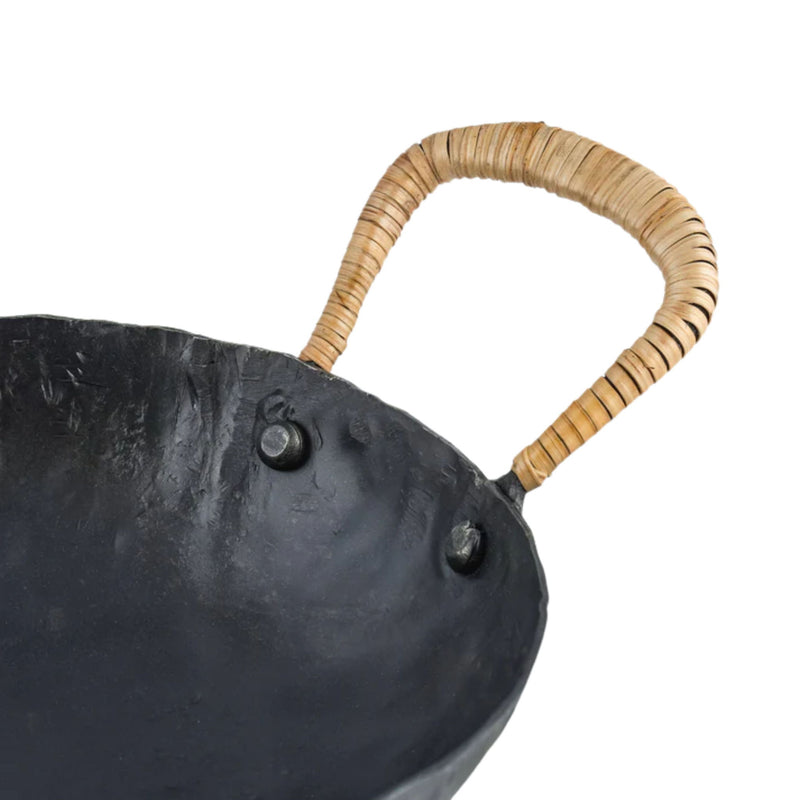 Verma - Hammered Iron Catchall - Black