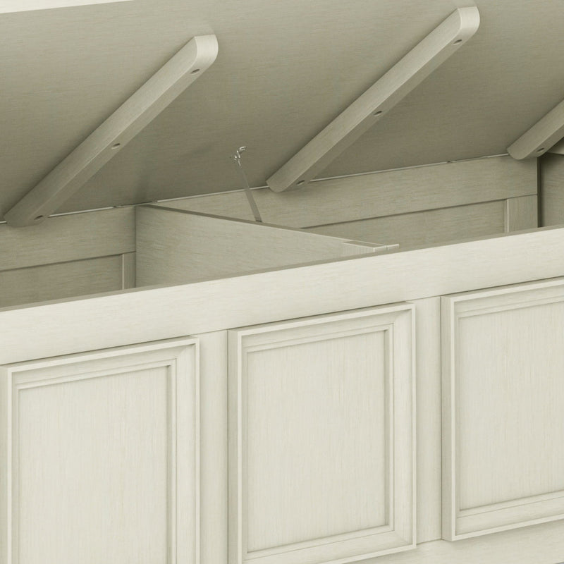 Amherst - Handcrafted Entryway Storage Bench - R&R Furniture Gallery (Fountain Valley, CA)