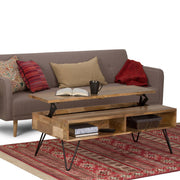 Hunter - Handcrafted Lift Top Coffee Table - R&R Furniture Gallery (Fountain Valley, CA)