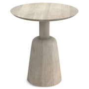 Finchley - Side Table - White Washed - R&R Furniture Gallery (Fountain Valley, CA)