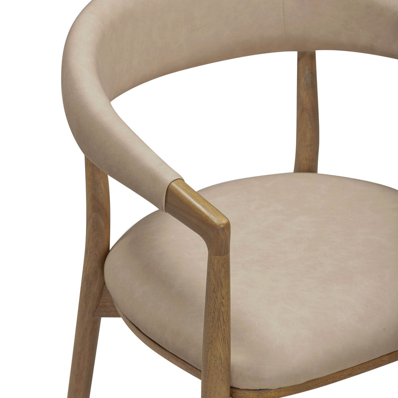 Vina - Vegan Leather Dining Chair - R&R Furniture Gallery (Fountain Valley, CA)