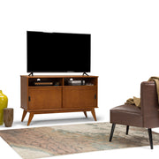 Draper - Handcrafted Mid Century Low TV Media Stand - R&R Furniture Gallery (Fountain Valley, CA)