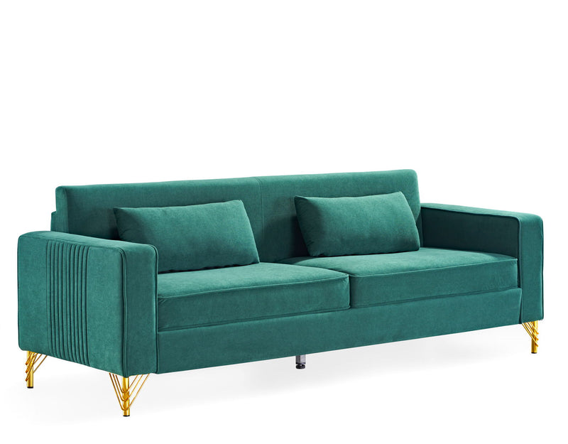 Aesthetic 3 Seater Couch With Classic Modern Appeal And Luxurious Soft Comfort - R&R Furniture Gallery (Fountain Valley, CA)