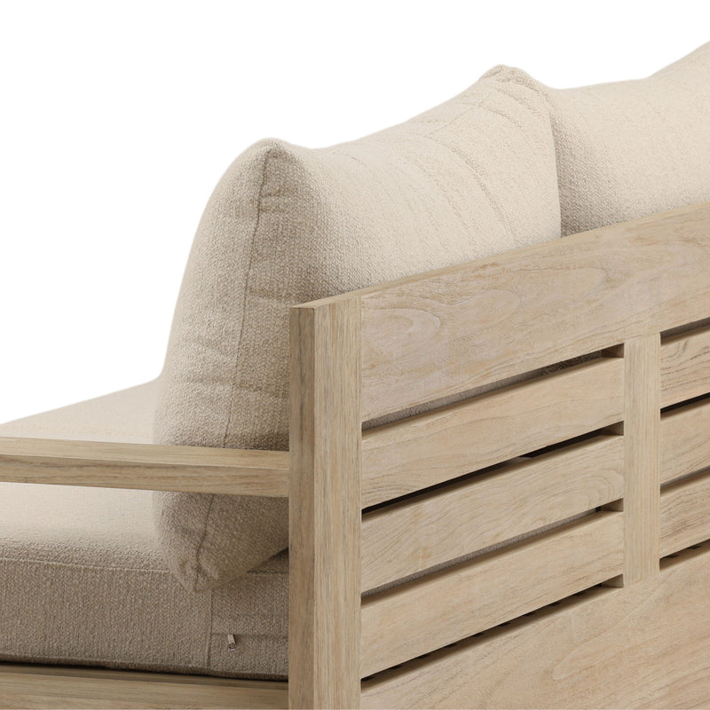Lucrecia - Outdoor Sofa - Sand And Natural