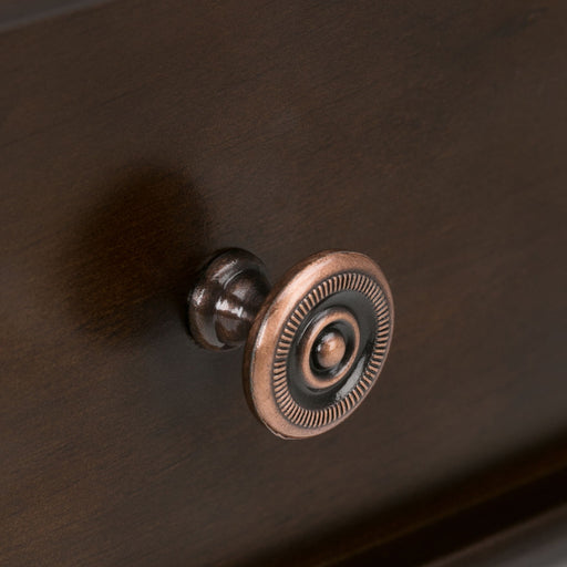 Carlton - Home Office Desk - Dark Tobacco Brown - R&R Furniture Gallery (Fountain Valley, CA)