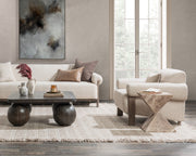 Malia - Accent Chair - Latte - R&R Furniture Gallery (Fountain Valley, CA)