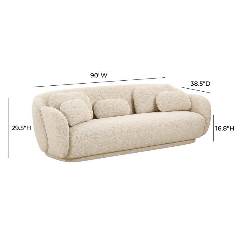 Misty - Boucle Sofa - R&R Furniture Gallery (Fountain Valley, CA)