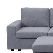 Marley - 7 Seat Reversible Modular Sectional Sofa With Ottoman - R&R Furniture Gallery (Fountain Valley, CA)