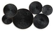 Rhetlen - Wall Decor - Black / Gold Finish - R&R Furniture Gallery (Fountain Valley, CA)