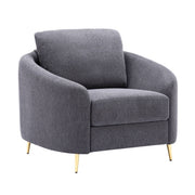 Yuina - Chair - Gray Linen - R&R Furniture Gallery (Fountain Valley, CA)