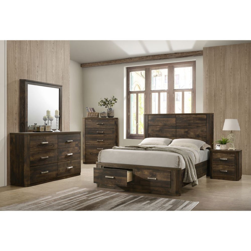 Elettra - Bed w/Storage - R&R Furniture Gallery (Fountain Valley, CA)