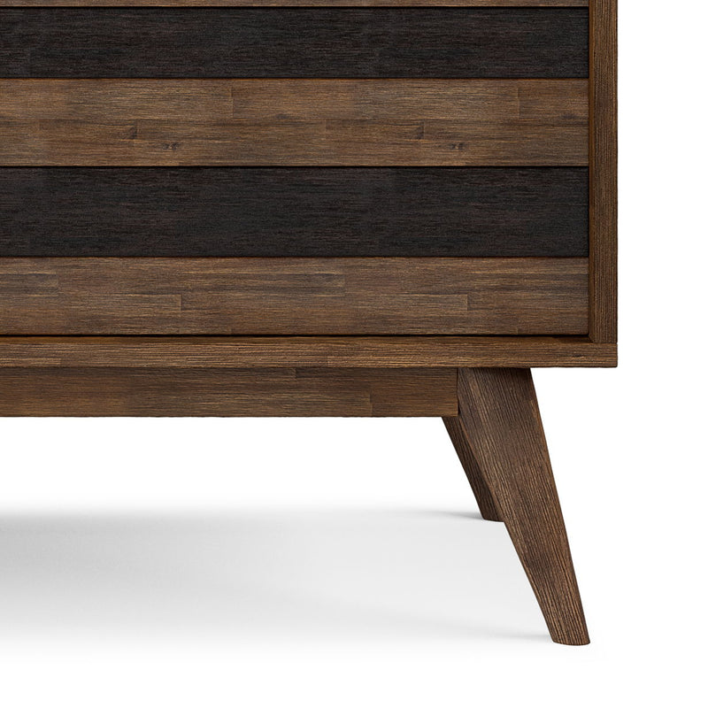 Clarkson - TV Stand - Rustic Natural Aged Brown - R&R Furniture Gallery (Fountain Valley, CA)