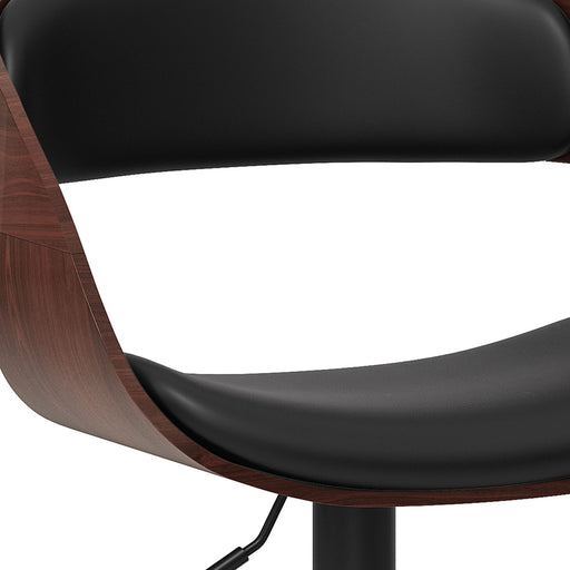 Archer - Adjustable Swivel Bar Stool - Black - R&R Furniture Gallery (Fountain Valley, CA)