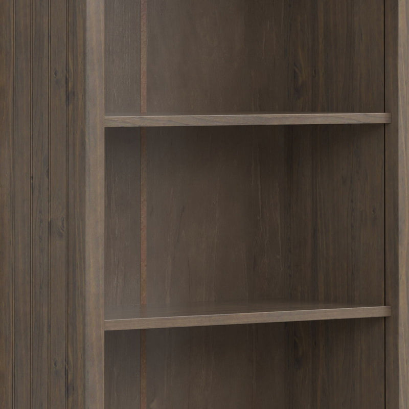 Lev - Bookcase - Smoky Brown - R&R Furniture Gallery (Fountain Valley, CA)