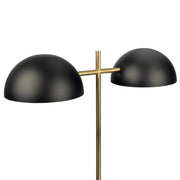 Nova - Hydro Table Lamp With On / Off Switch Double Lamp - Black / Gold / Marble - R&R Furniture Gallery (Fountain Valley, CA)