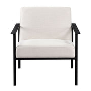 Millie - Stationary Accent Chair - Off White - R&R Furniture Gallery (Fountain Valley, CA)