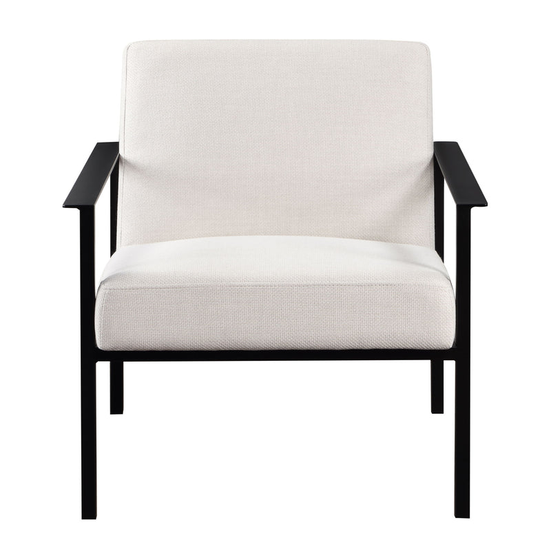 Millie - Stationary Accent Chair - Off White - R&R Furniture Gallery (Fountain Valley, CA)
