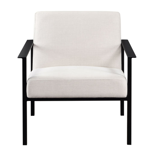 Millie - Stationary Accent Chair - Off White - R&R Furniture Gallery (Fountain Valley, CA)